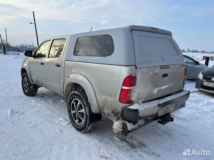 Кунг дляToyota Hilux Vigo 2007-2015
