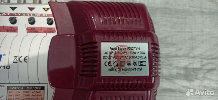 Спутниковый и эфирный мульти свитч