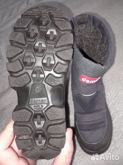 Сапоги зимние детские demar