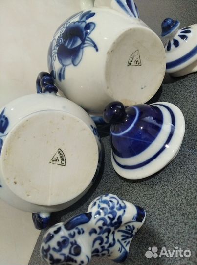 Гжель разная из СССР