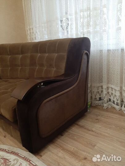 Большой угловой диван раскладной бу