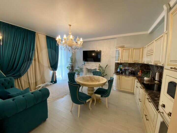 3-к. апартаменты, 74 м², 2/9 эт.