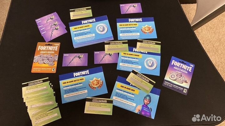 Коды на fortnite