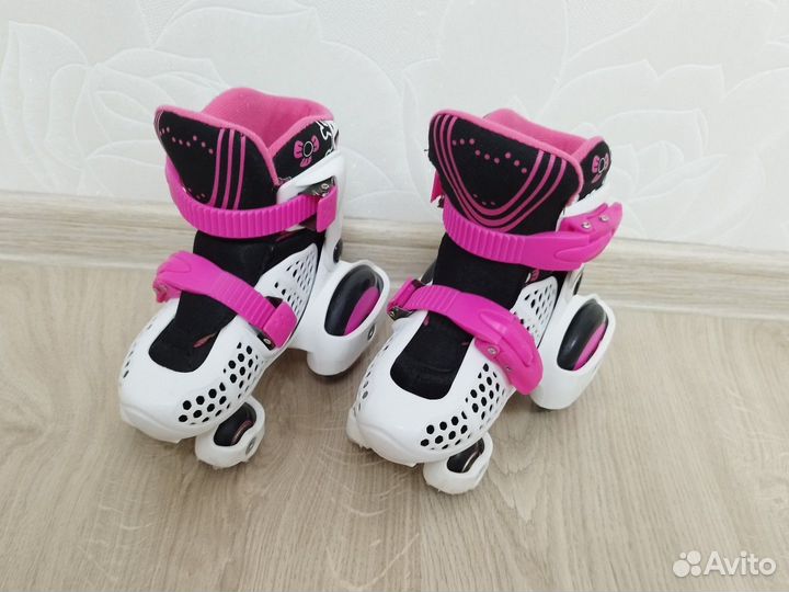 Роликовые коньки детские раздвижные