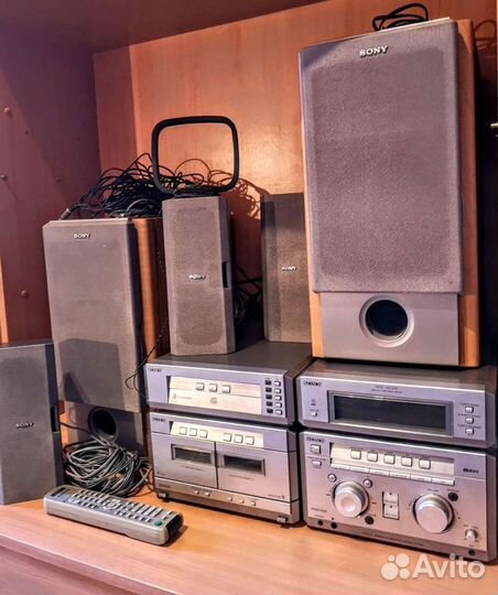 Музыкальный центр sony MHC-nx3av