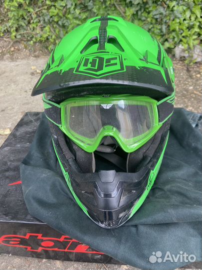 Шлем кроссовый hjc