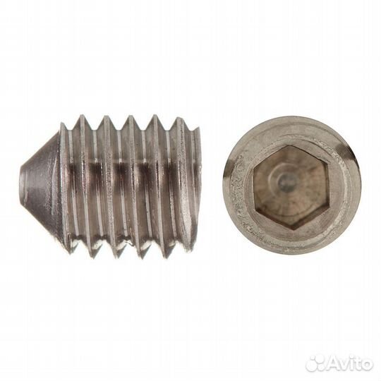 Винт установочный M5х6 мм HEX (4 шт.)