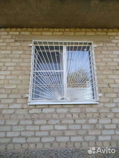 Установка бюджетных. Решетки на окна бу