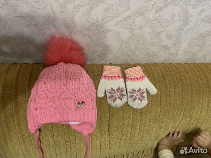Шапка и варежки
