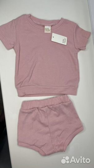 Детский костюм в рубчик