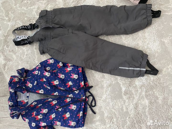 Весенний комбинезон для девочки 74