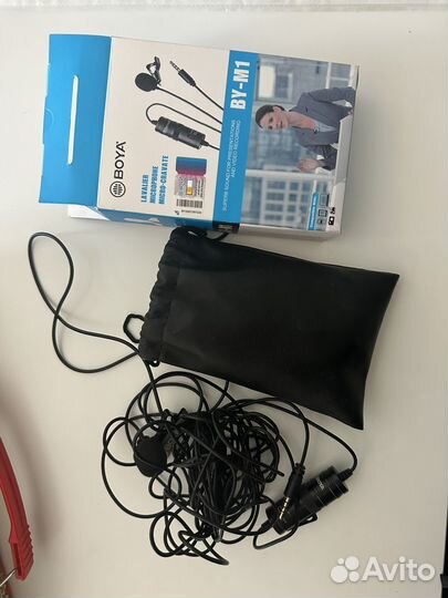Петличный микрофон boya