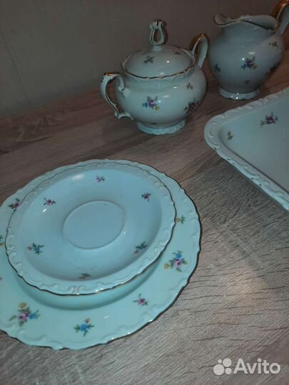 Старая Kahla сервиз предметно