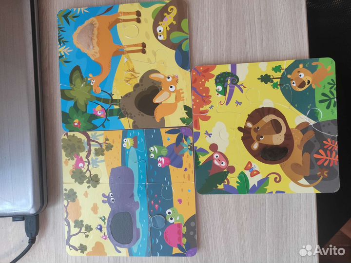 Пазлы тактильные