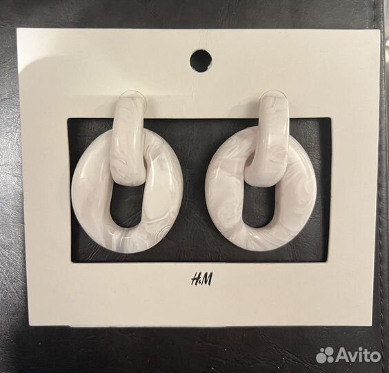 Бижутерия серьги hm