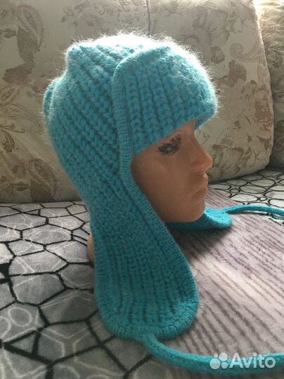 Вязаные зимние шапки женские