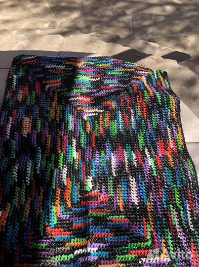 Вязаные коврики