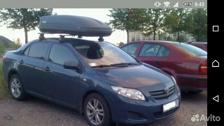 Багажник на крышу Toyota Corolla (e150) + доставка