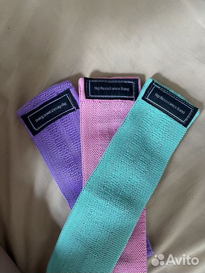 Тканевые фитнес резинки