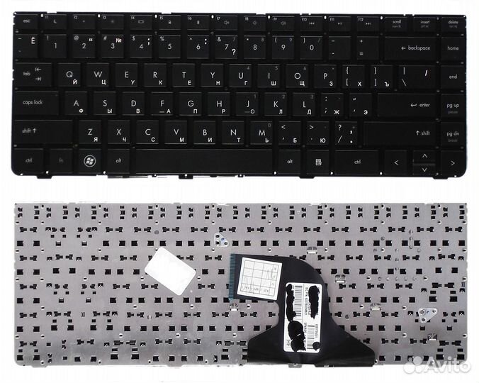 Клавиатура для HP Probook 4330S 4430s черная p/n: