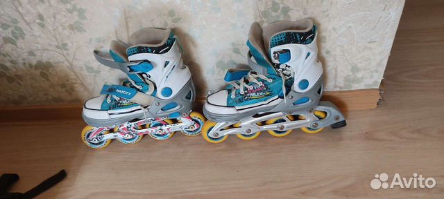 Роликовые коньки женские раздвижные 37-40 р-р