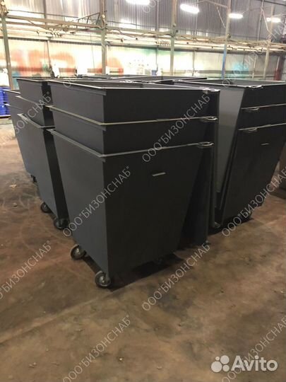 Мусорный бак 8м3, 1.1м3, 0.75 м3 J10867