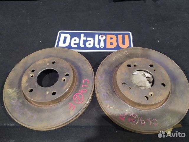 Диск тормозной передний Honda Accord 7 280mm