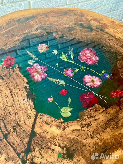 Стол река/ стол из слэба