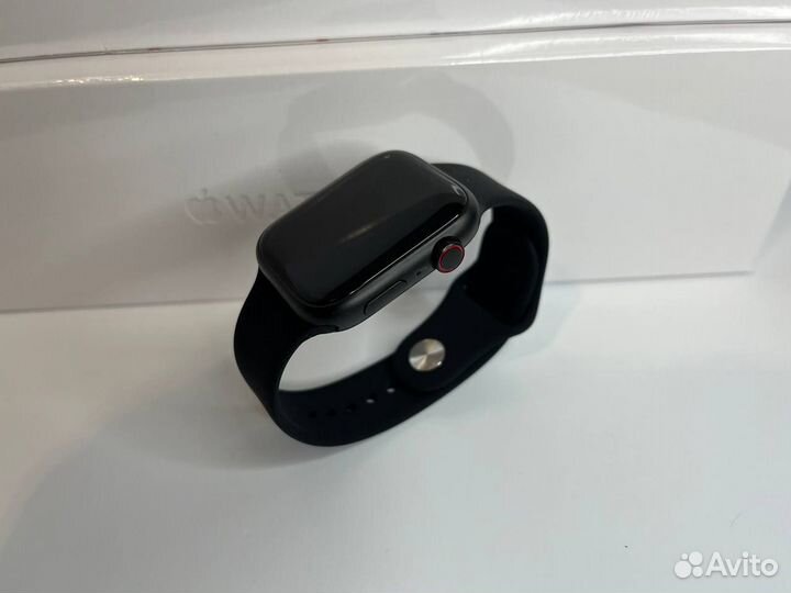 Apple watch черные часы +оригинальная коробка
