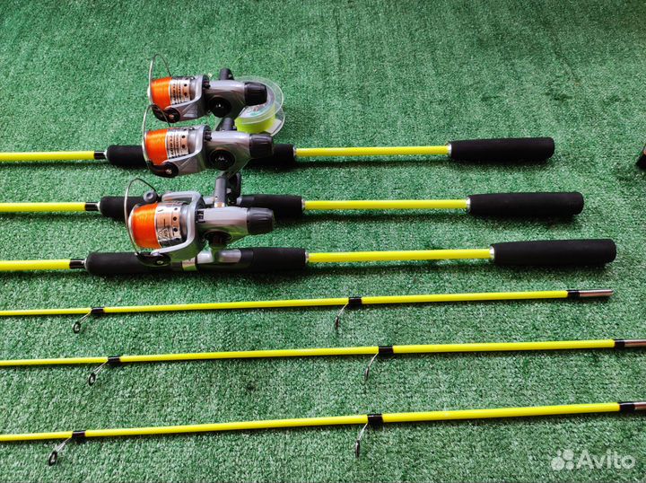 Комплект удилищ с катушками 3+3