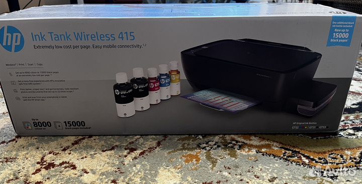 Продам принтер HP ink Tank Wireless 415