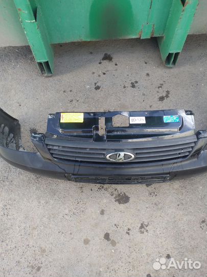 Бампер передний приора