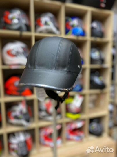 Каска бейсболка мото