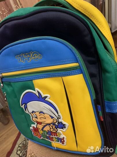 Ранец Детский, яркий цветной, почти новый, Польша