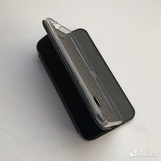 Кожаный чехол-книжка на Samsung S7