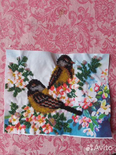 Вышивка из бисера