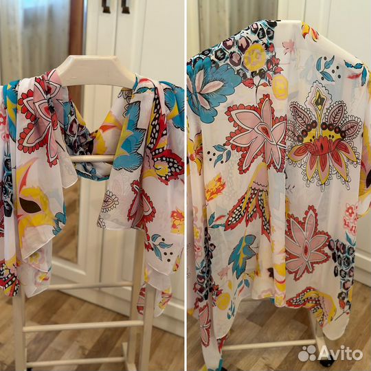 Шарфы платки палантины