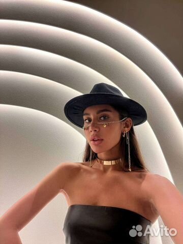 Цепочка на лицо на нос украшение из цепей сердечки