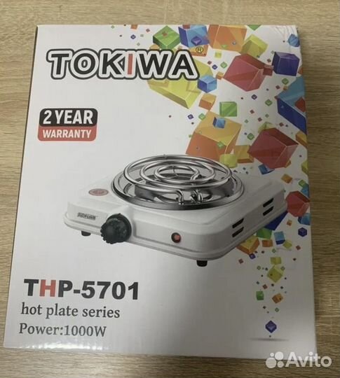 Плитка электрическая настольная