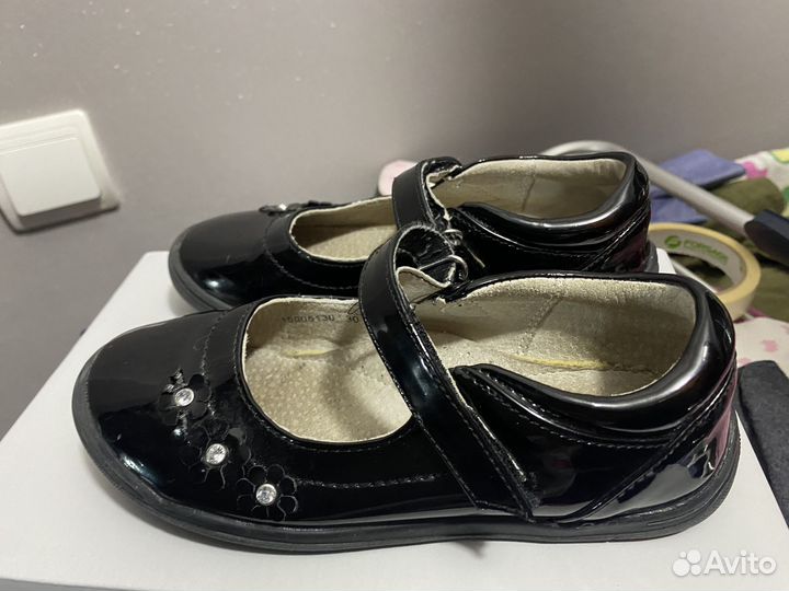 Туфли детские школьные honey girl