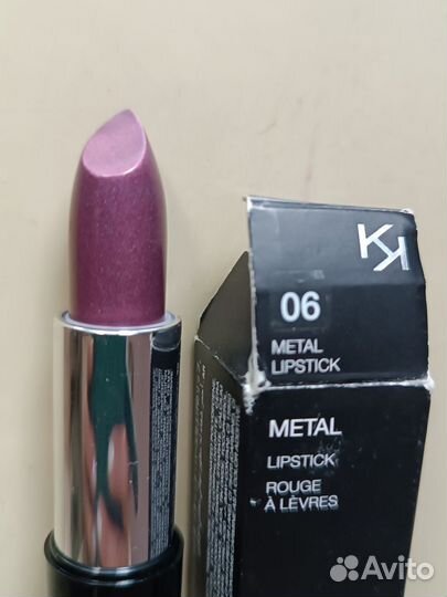 Kiko milano помада metal lipstick 06