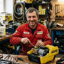 Ремонт моек высокого давления Karcher керхер, Москва