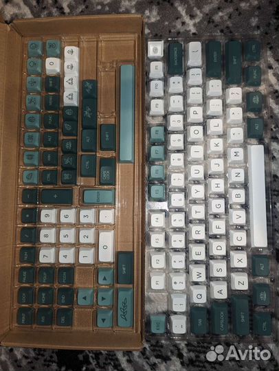 Кейкапы XDA ansi из PBT для Cherry MX и клонов