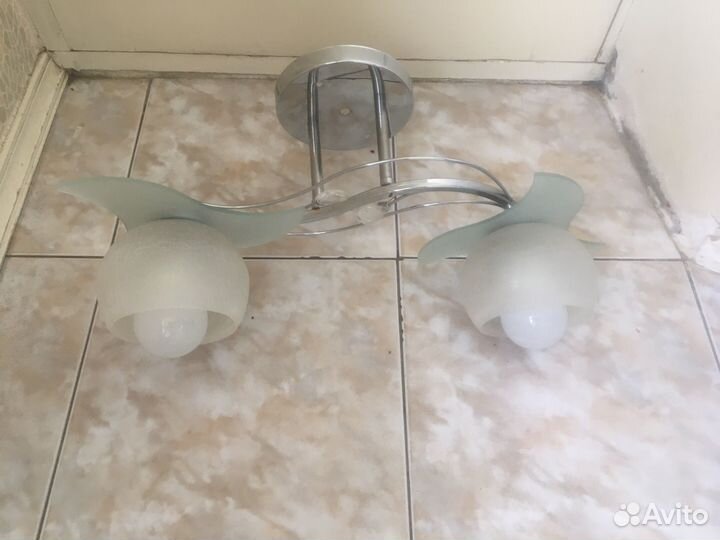 Люстра потолочная бу