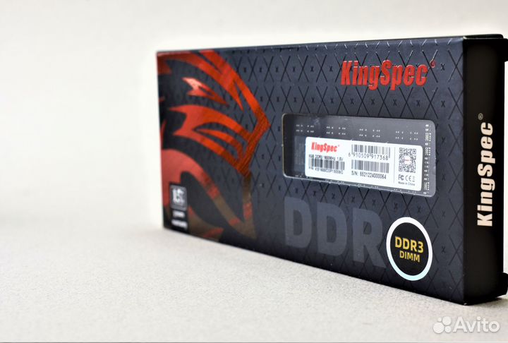 KingSpec DDR3 1600 MHz 8 GB dimm