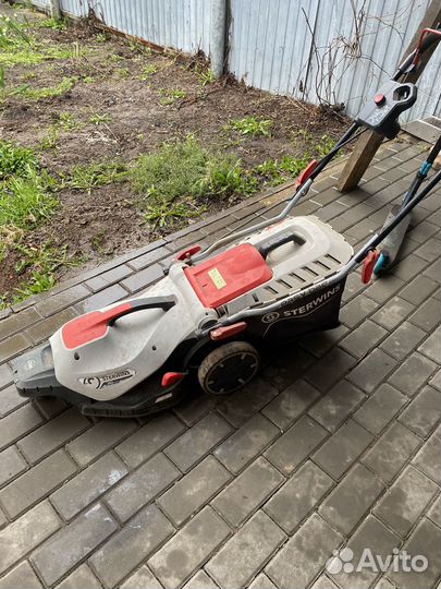 Газонокосилка электрическая на запчасти