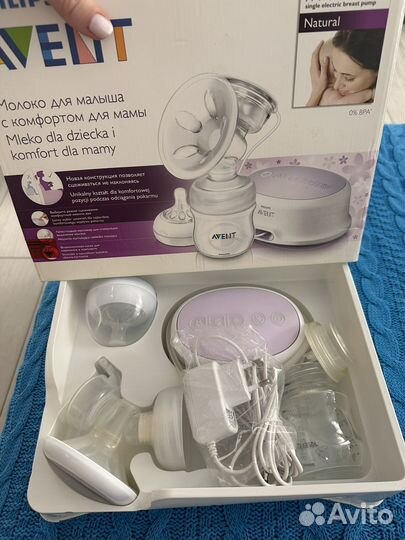 Молокоотсос avent электрический