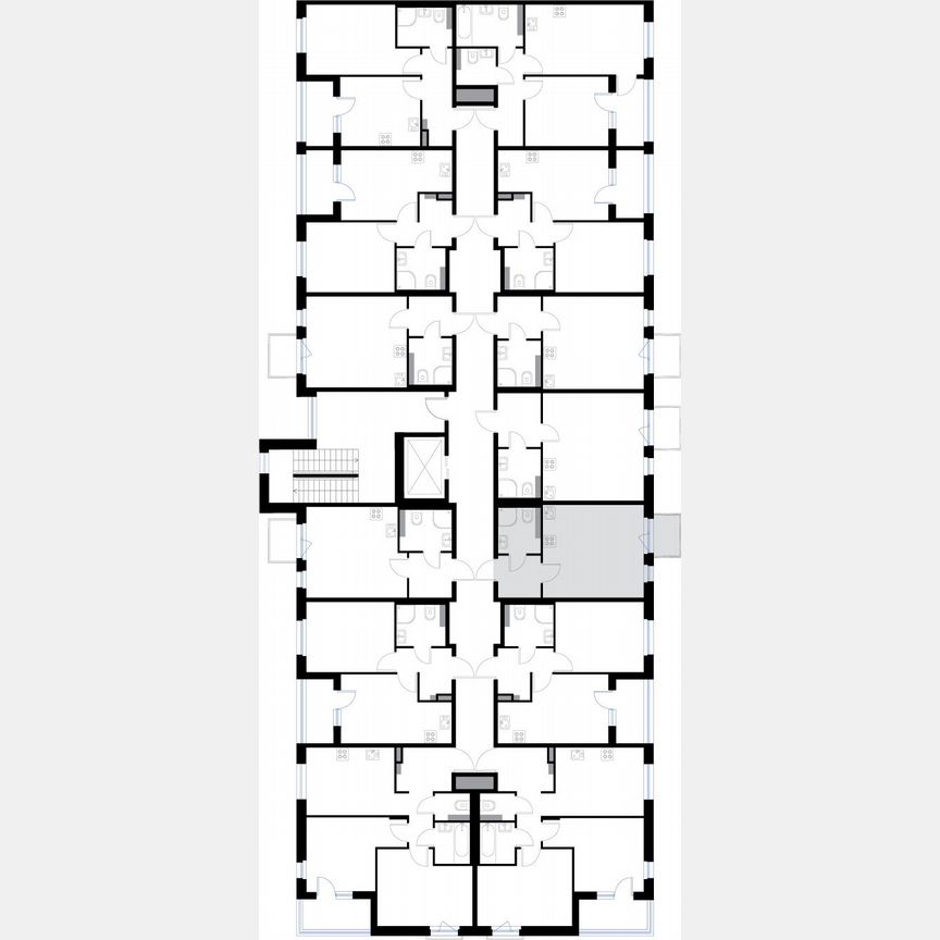 Квартира-студия, 25,3 м², 2/3 эт.