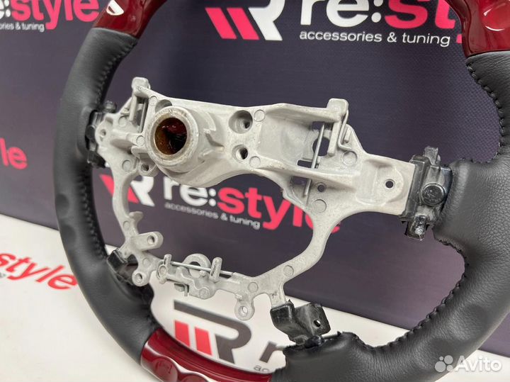 Руль Toyota Camry 50 11-14г Дерево косточка S2250