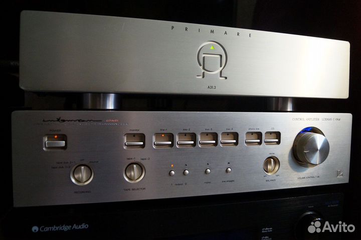 Пред + мощник Luxman C-06a Primare A31.2 Обмен